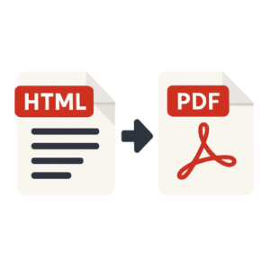 html to pdf converter